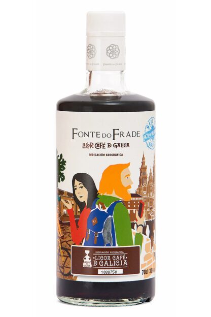 Botella de LIcor Café de Galicia